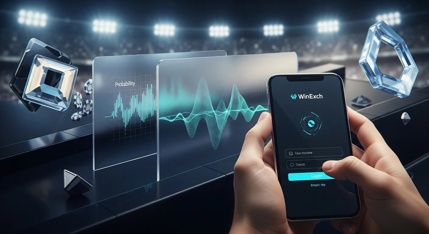WinExch app login guide showing secure sign-in, OTP, and password recovery steps